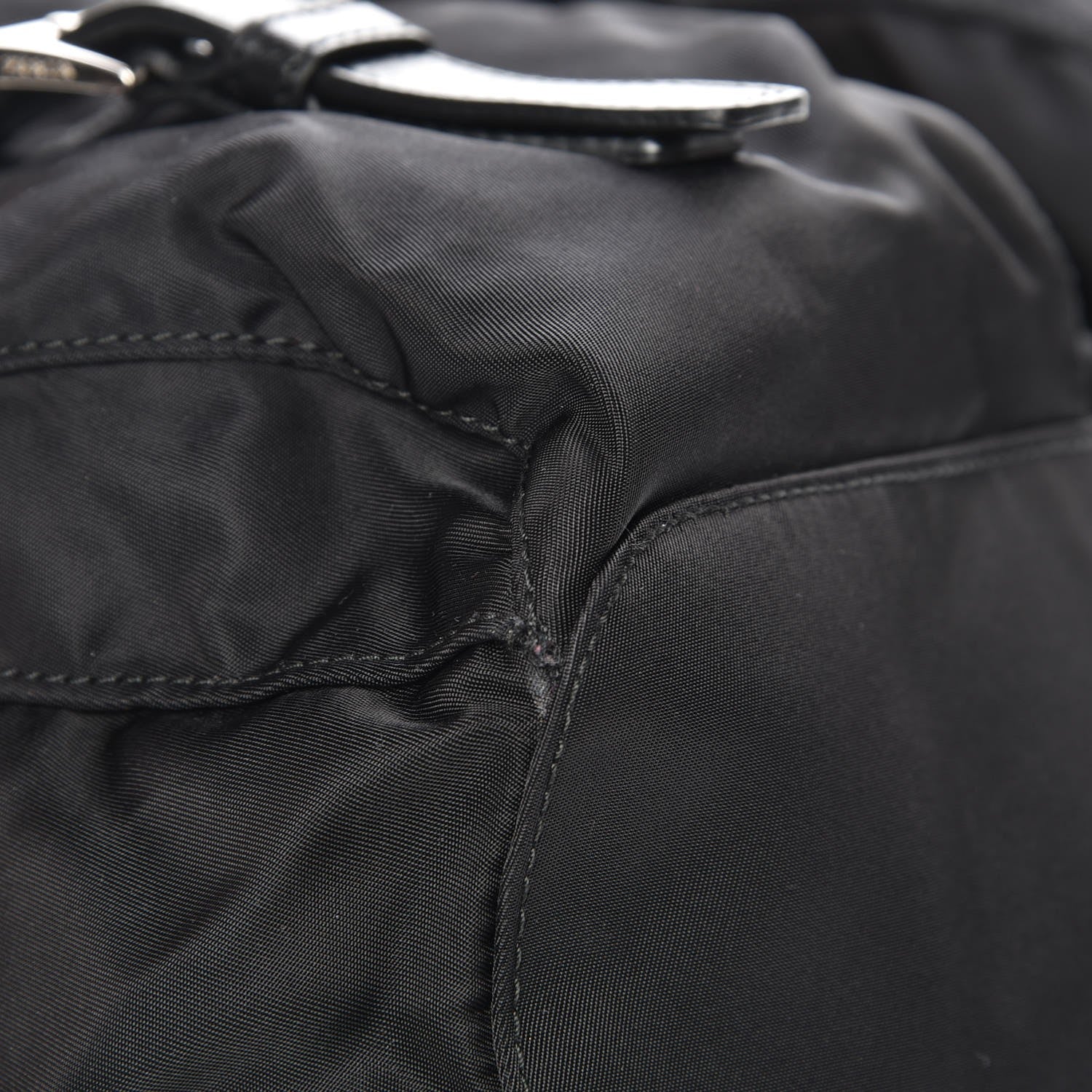 Prada Nylon Vela Small Backpack Black 9 of 9