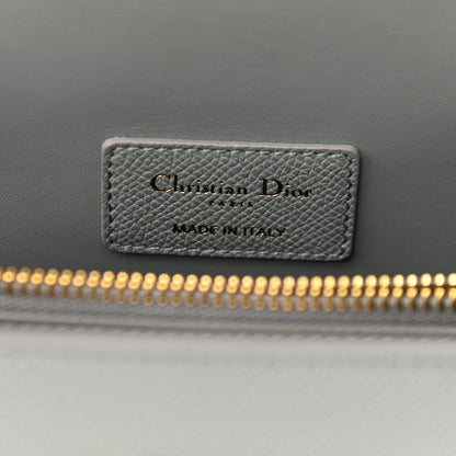 Christian Dior Grained Calfskin Large St. Honore Tote Grey Stone 6 of 9