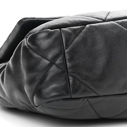 Chanel Lambskin Quilted Medium Chanel 19 Flap Black 9 of 16