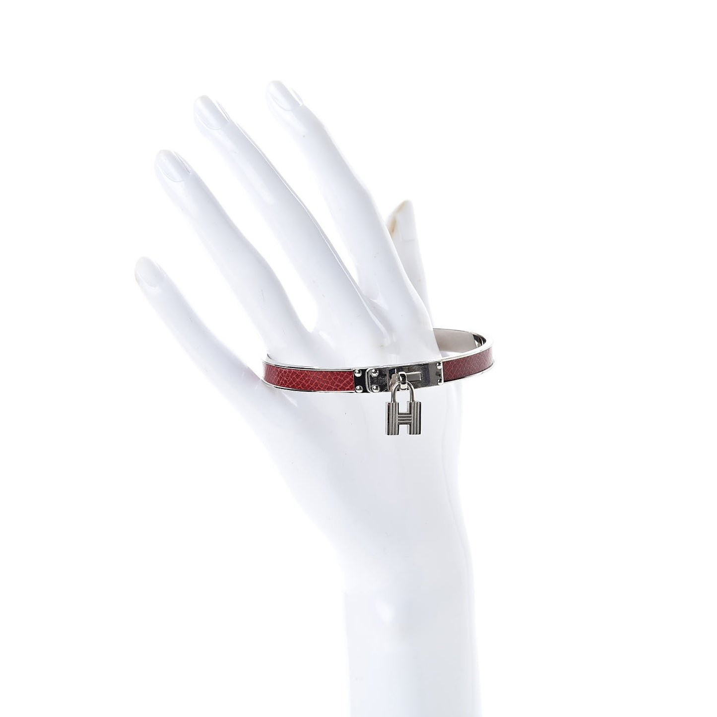 Courchevel Kelly H Cadena Bracelet Rouge