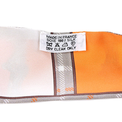 Hermes Silk Camails Twilly Acajou Mauve Bouton D'Or 4 of 5