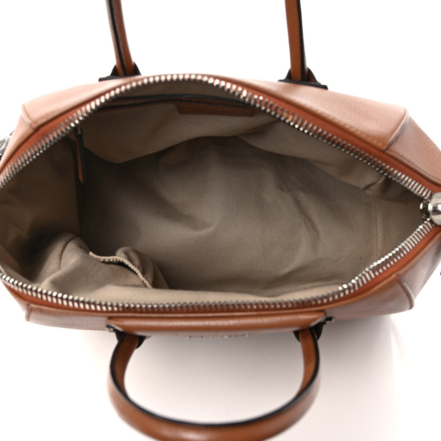 Sugar Goatskin Large Antigona Brown