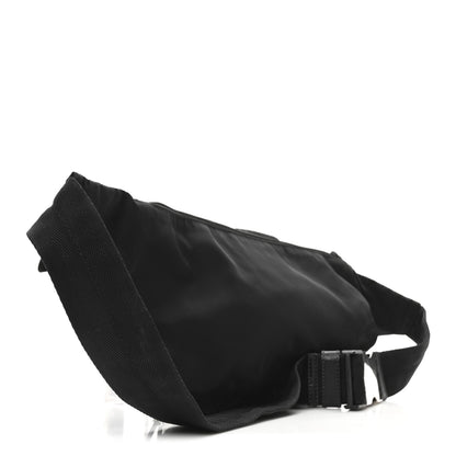 Prada Nylon Metal Triple Pocket Belt Bag Black 3 of 10