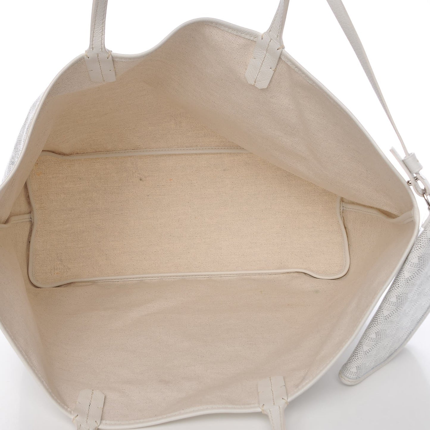 Goyardine Saint Louis PM White