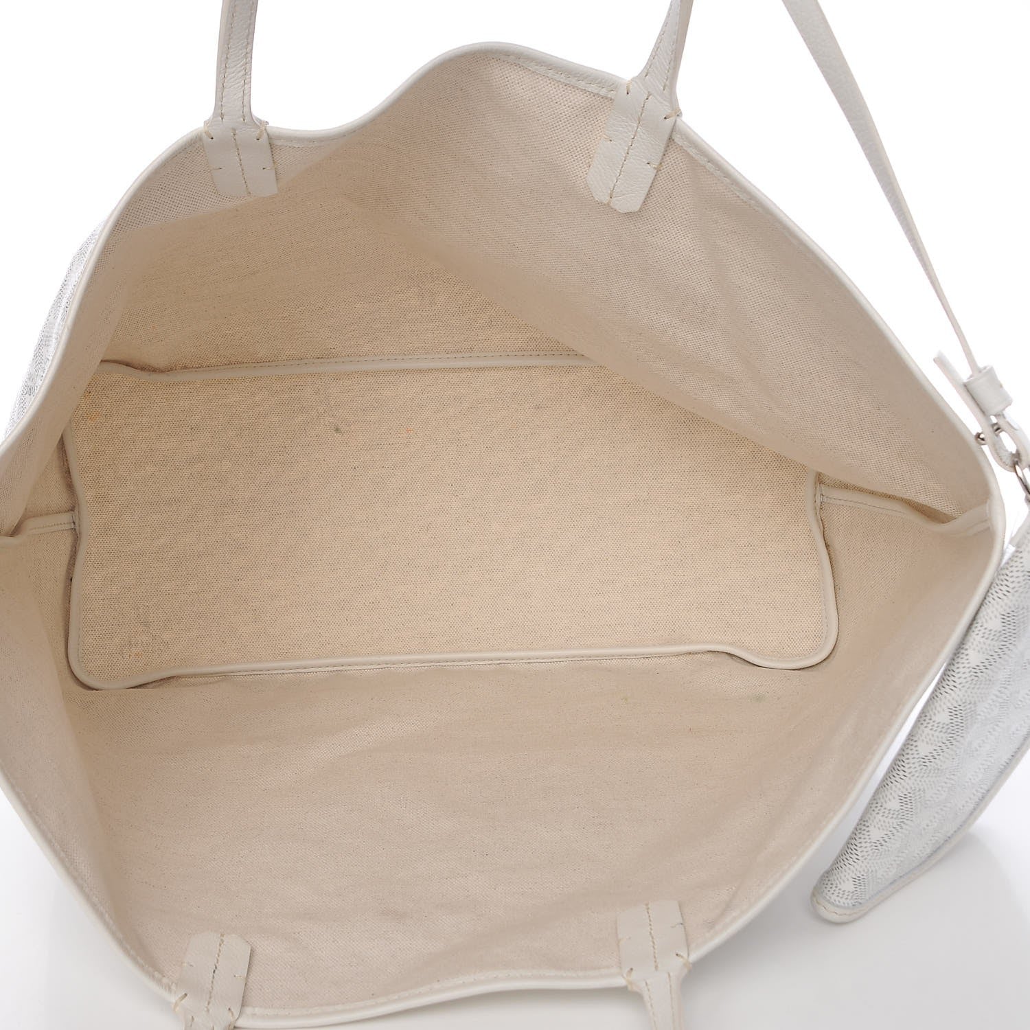 Goyard Goyardine Saint Louis PM White 6 of 14