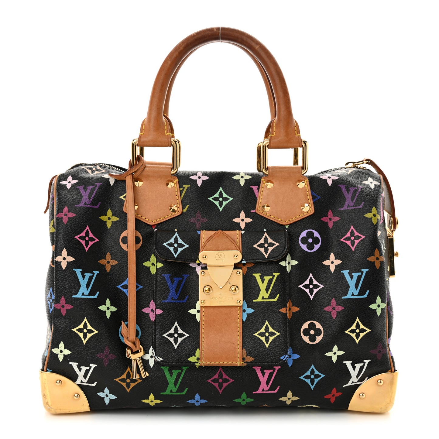 Monogram Multicolor Speedy 30 Black