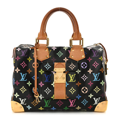 Louis Vuitton Monogram Multicolor Speedy 30 Black 1 of 14