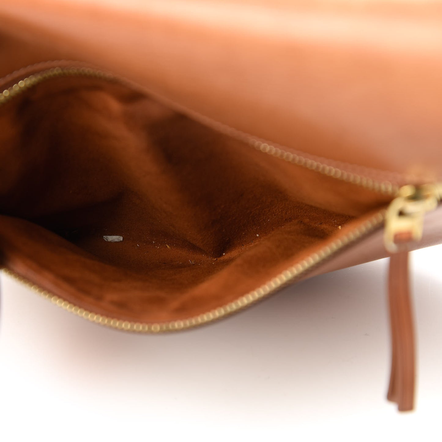 Natural Calfskin Trotteur Messenger Tan