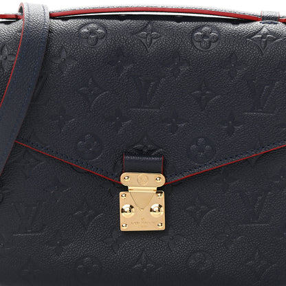 Louis Vuitton Empreinte Pochette Metis Marine Rouge 8 of 12