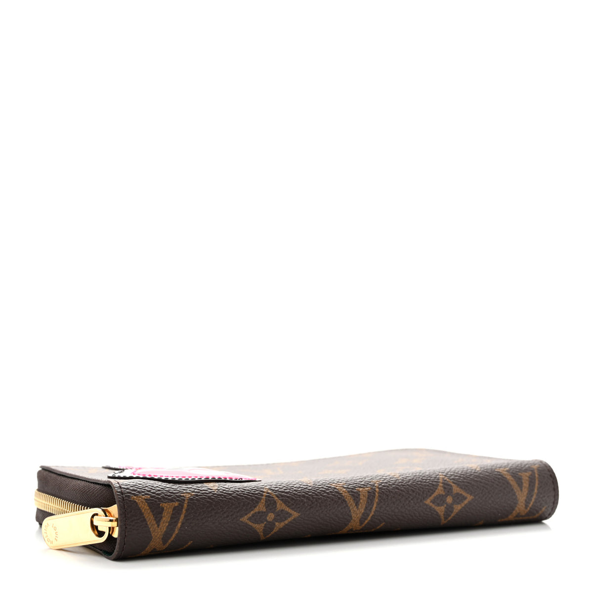 LV X SY  Monogram Rabbit Zippy Wallet Pink