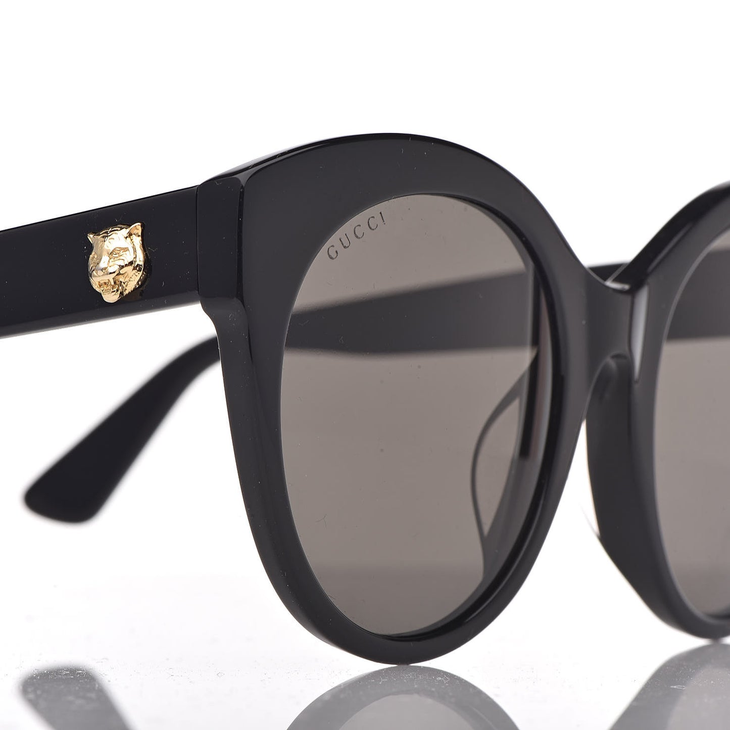 Round GG Sunglasses GG0028SA Black