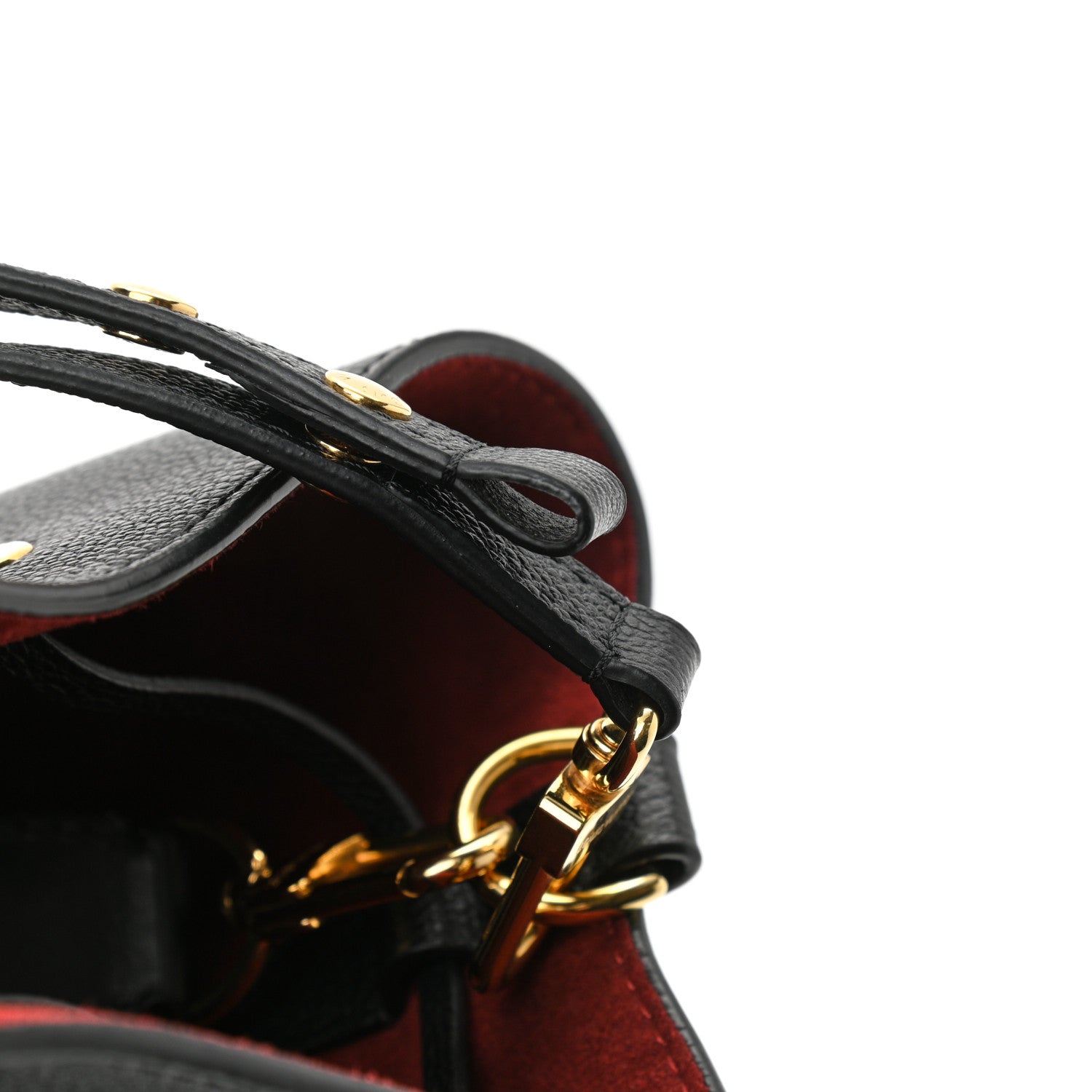 Louis Vuitton Empreinte Monogram Giant Neonoe MM Black Beige 10 of 10