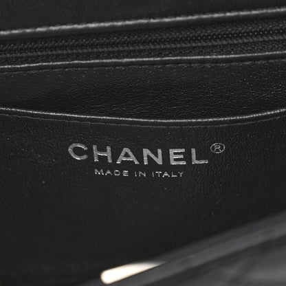 Chanel Lambskin Quilted Mini Square Flap Black 7 of 11