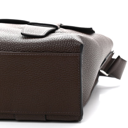 Hermes Taurillon Clemence Alfred 35 Chocolate 9 of 9