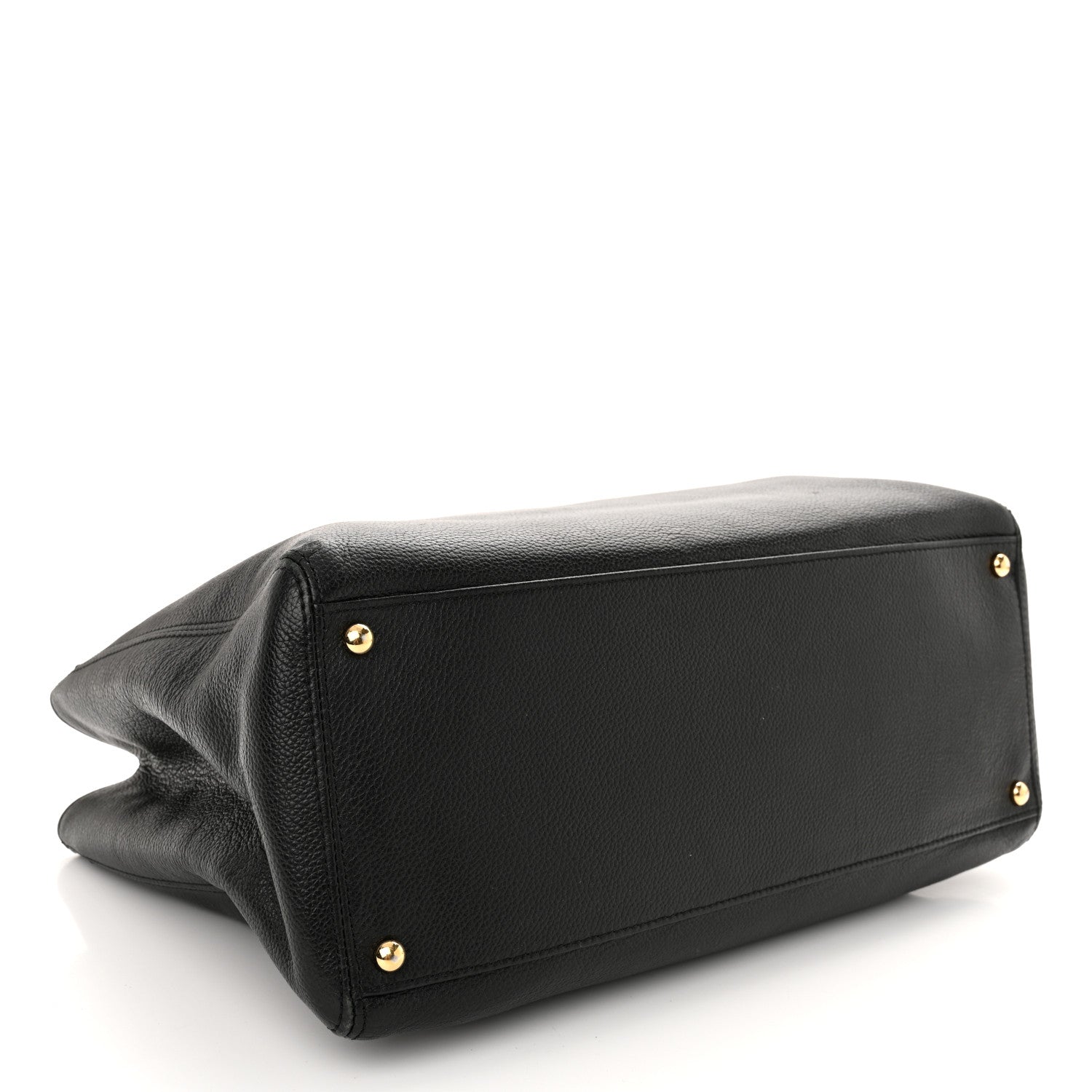 Chanel Calfskin Cerf Executive Shopper Tote Black 4 of 12
