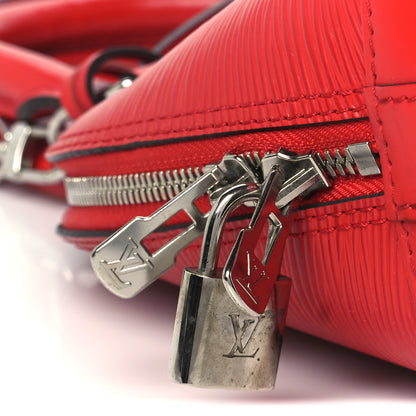 Louis Vuitton Epi Alma BB Coquelicot 12 of 12