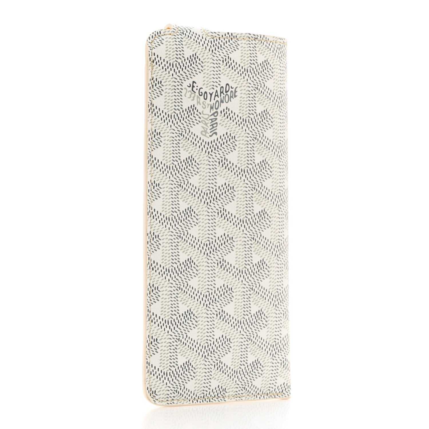 Goyard Goyardine Montmartre Glasses Case White 3 of 11