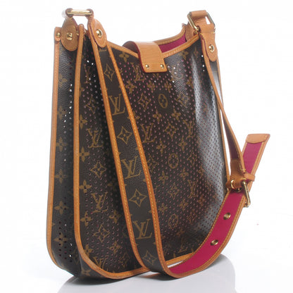 Louis Vuitton Monogram Perforated Musette Fuchsia 3 of 7