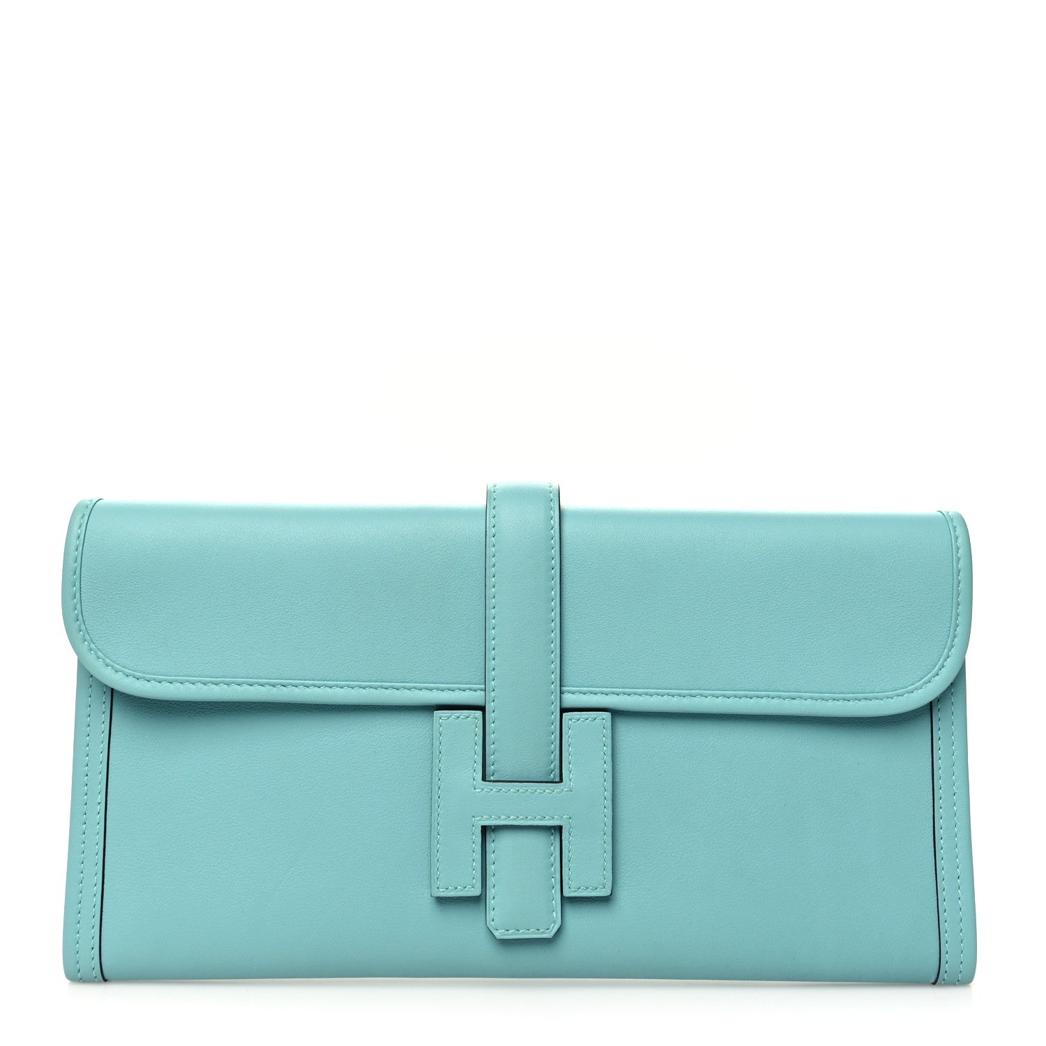 Hermes Swift Jige Elan 29 Clutch Bleu Atoll 1 of 10