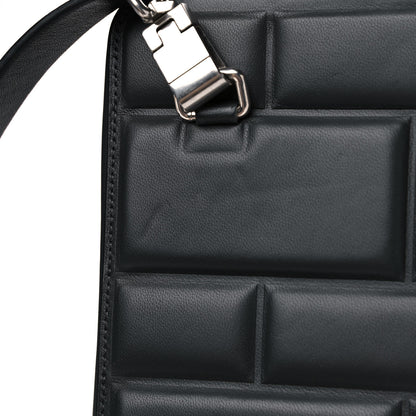 Bottega Veneta Embossed Nappa Crossbody Bag Black 11 of 12
