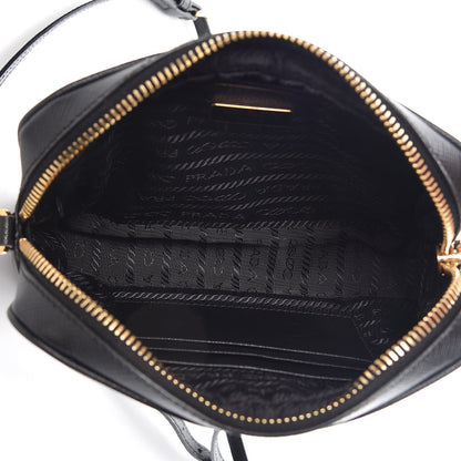 Prada Saffiano Small Camera Crossbody Bag Black 5 of 10