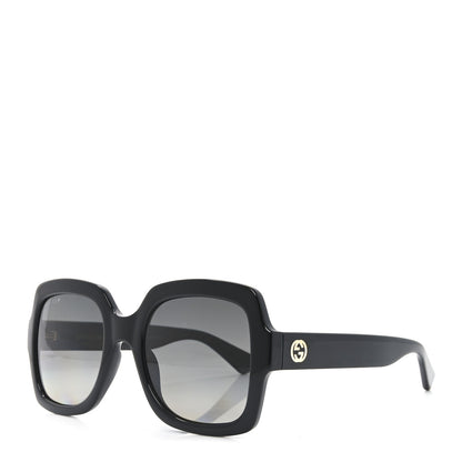 Gucci Acetate Square Frame Sunglasses GG1337S Black 1 of 7