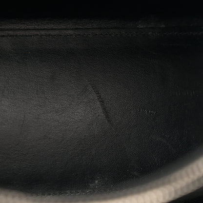 Saint Laurent Calfskin Crocodile Embossed Baby Sac De Jour Black 11 of 17