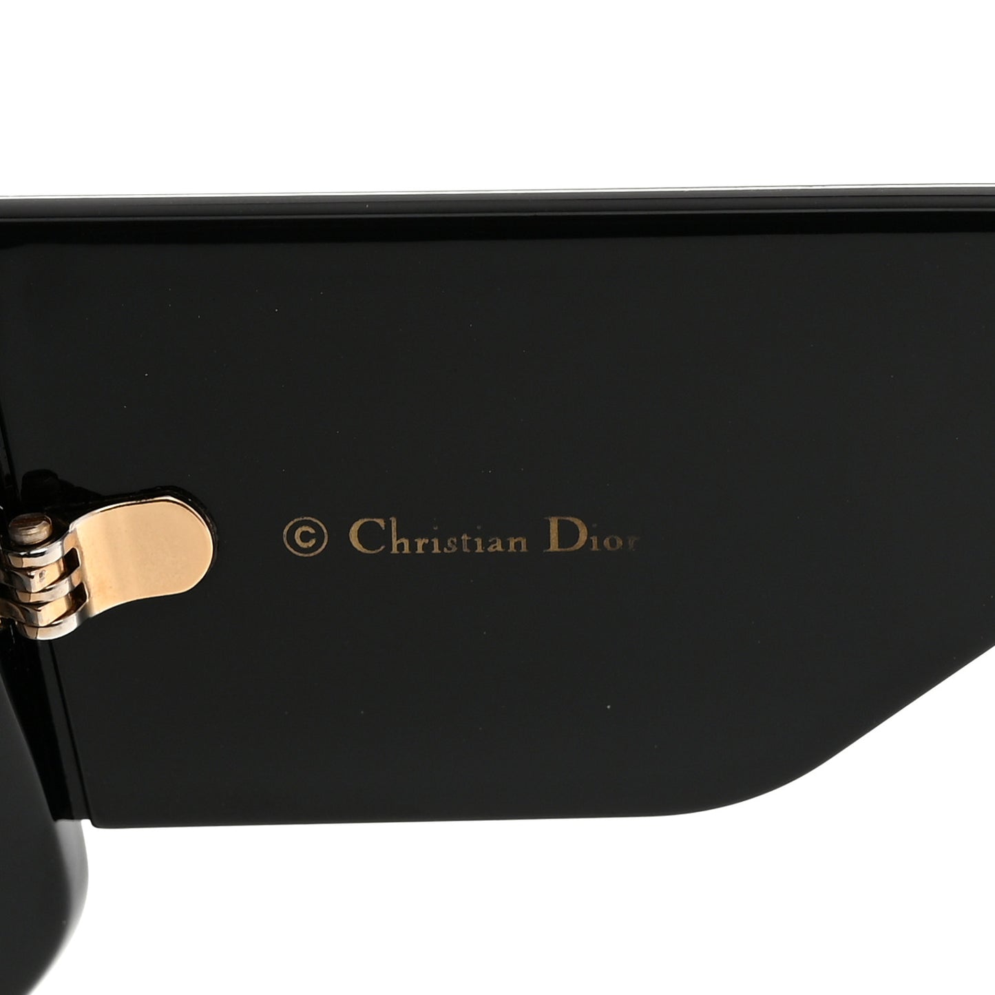 Acetate Dior SoLight2 Square Sunglasses Black