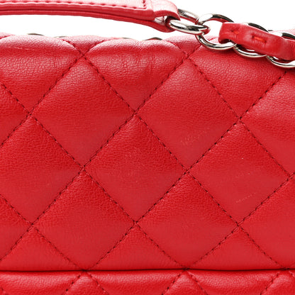 Chanel Lambskin Quilted Large Urban Spirit Backpack Red 17 of 17