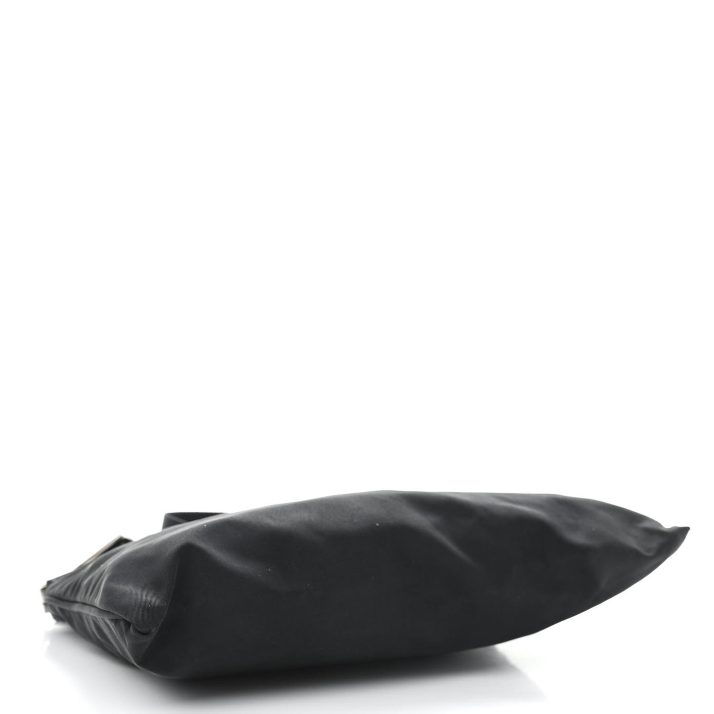 Nylon Messenger Bag Black