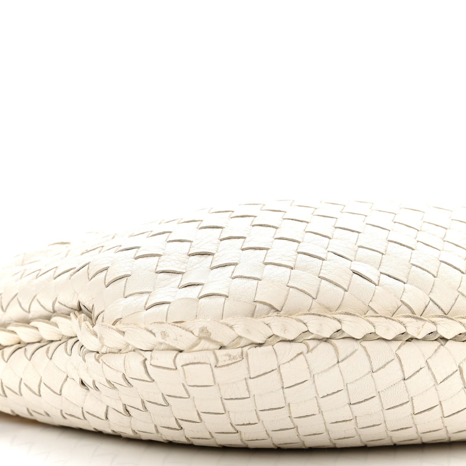 Bottega Veneta Nappa Intrecciato Medium Veneta Grommet Hobo White 11 of 16