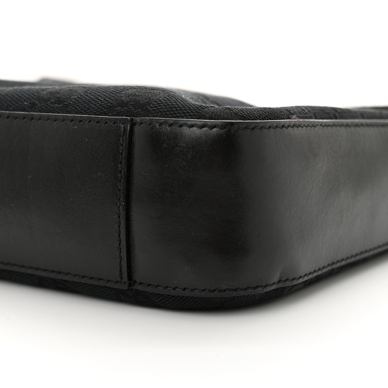 Gucci Monogram GG Small Clasp Hobo Black 10 of 11