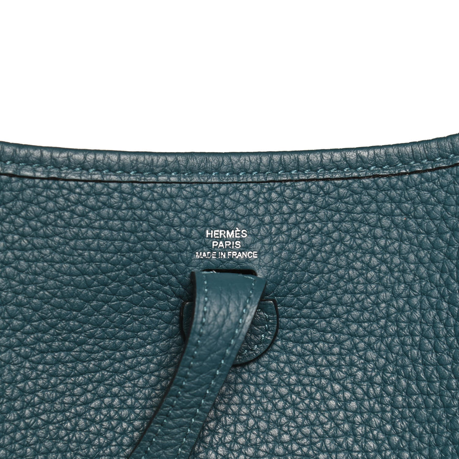Hermes Taurillon Clemence Amazone Evelyne TPM Colvert Lime 5 of 9