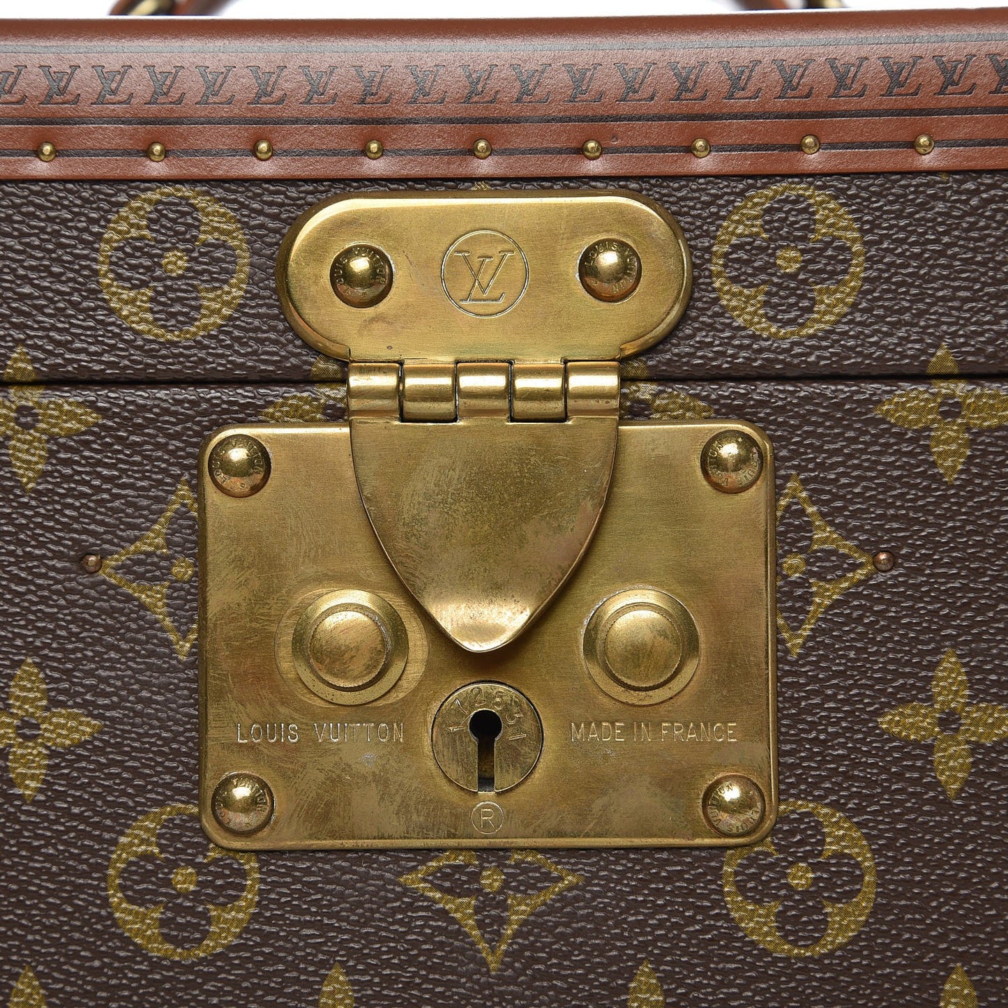 Monogram Boite Bouteilles et Glace Beauty Train Case