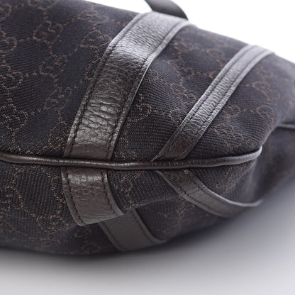 Gucci Monogram Medium Abbey Convertible Tote Dark Brown 9 of 9