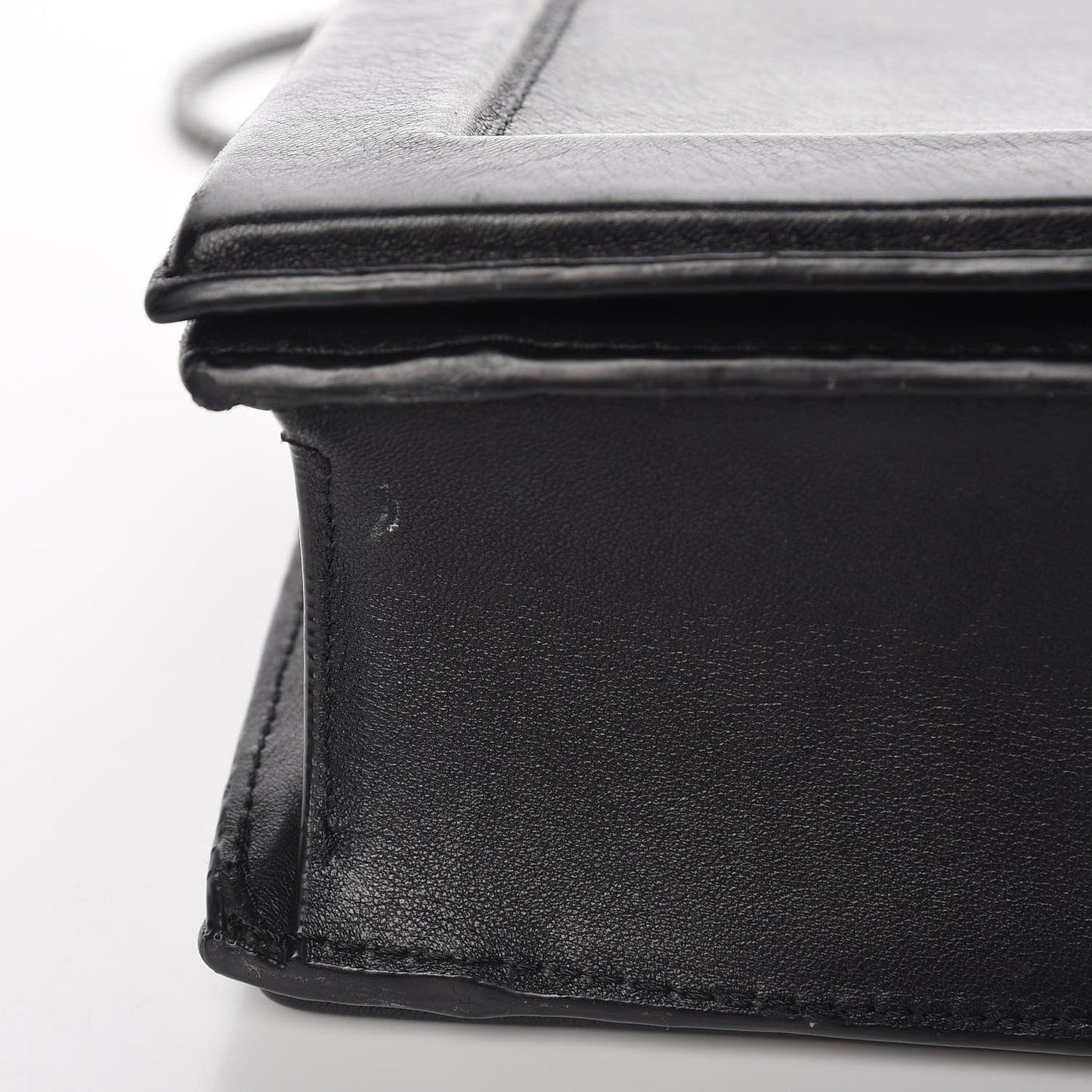 3.1 Calfskin Large Soleil Flap Bag Black