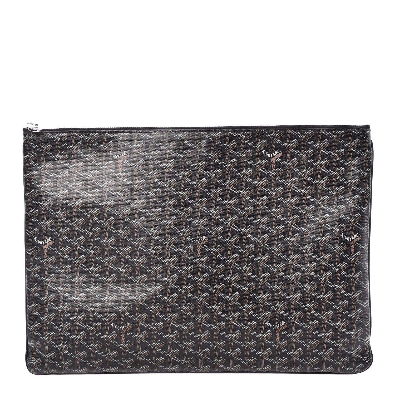Goyard Goyardine Senat Pochette GM Black 1 of 6
