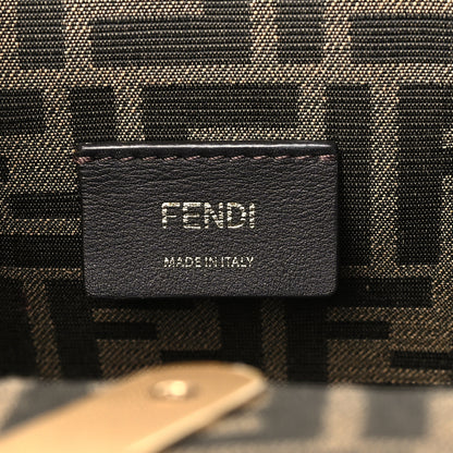Fendi Shiny Nappa Small Fendi First Caramello 6 of 11