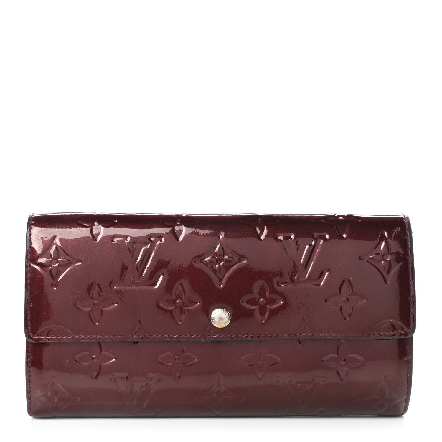 Louis Vuitton Vernis Sarah Wallet Rouge Fauviste 1 of 23