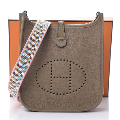 Hermes Taurillon Maurice Zigzag Evelyne TPM Beige Weimar 11 of 11