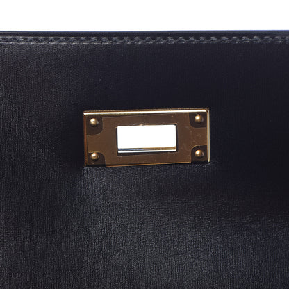 Hermes Box Kelly Sellier 28 Black 30 of 37