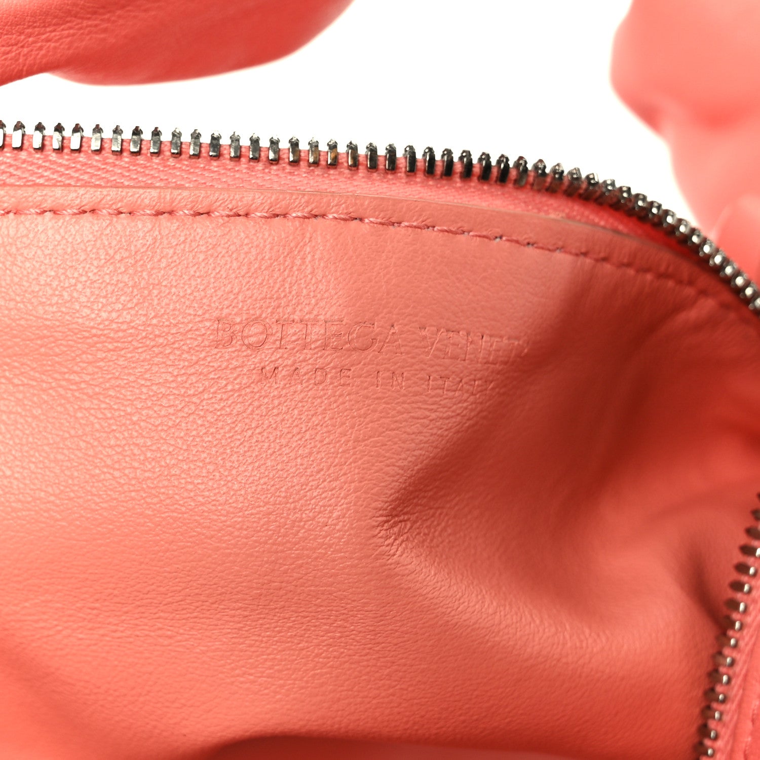 Bottega Veneta Calfskin Mini Double Knot Bag Peach 6 of 11