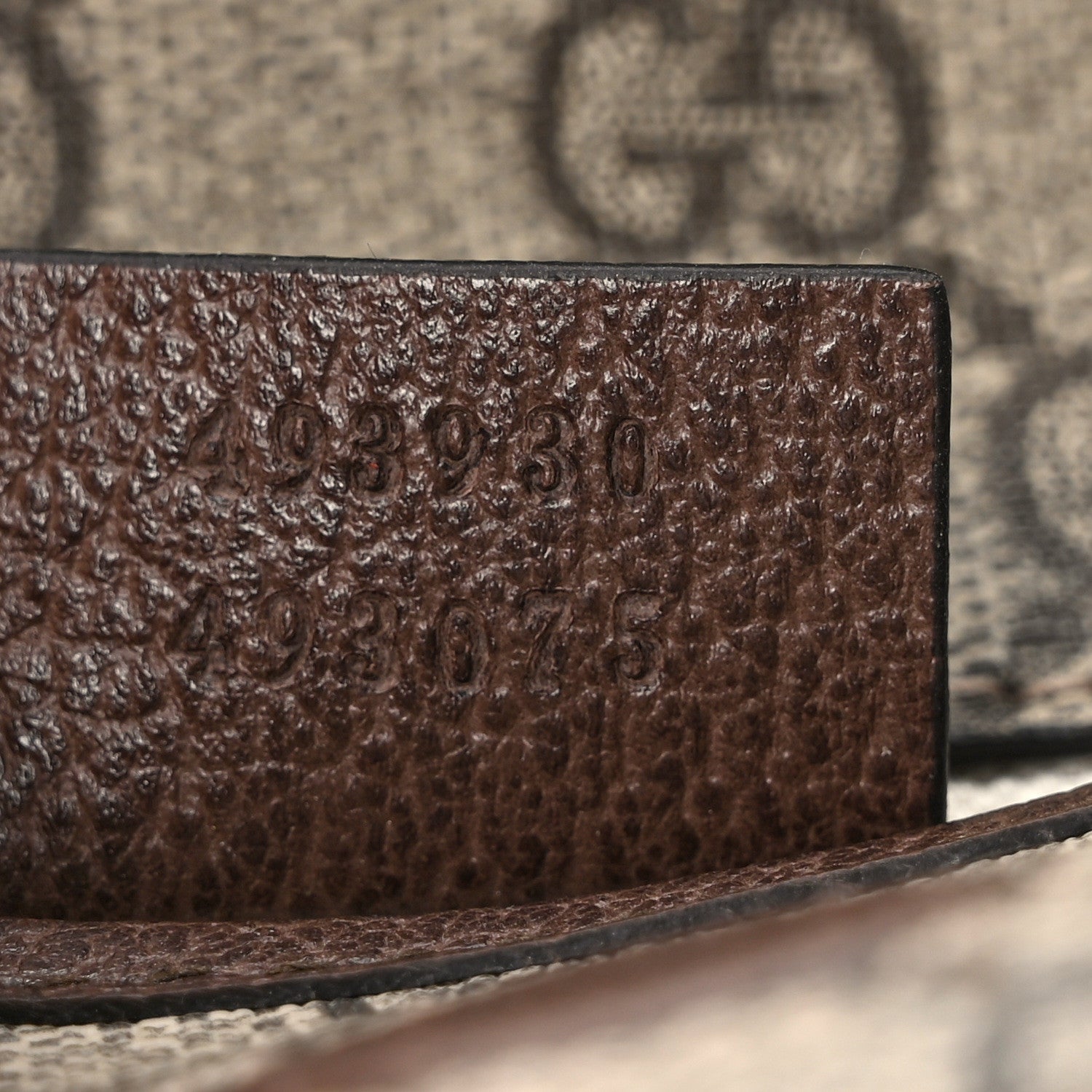 Gucci GG Supreme Monogram Neo Vintage Web Belt Bag Brown 7 of 9
