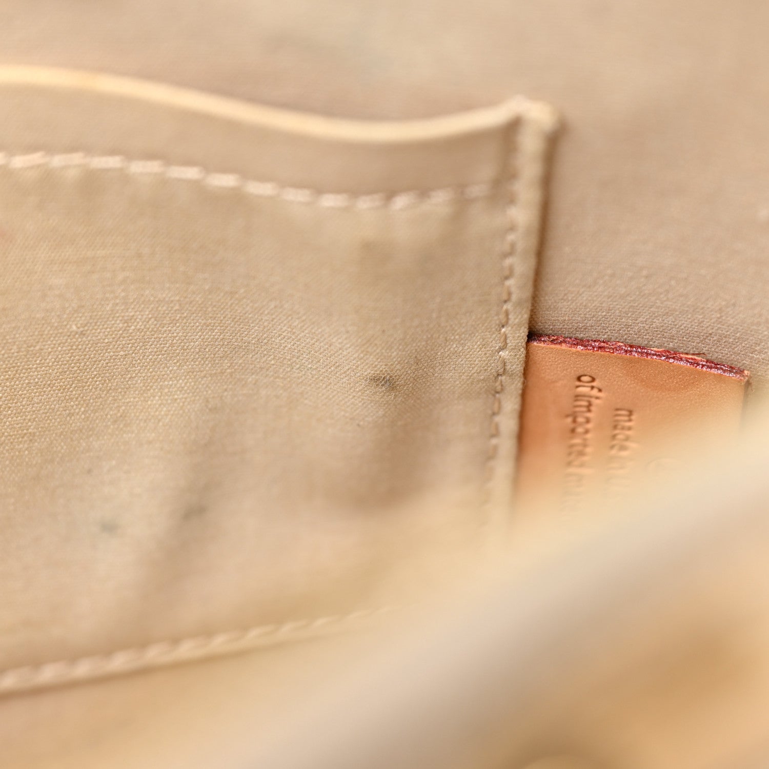 Louis Vuitton Vernis Alma BB Dune 11 of 19