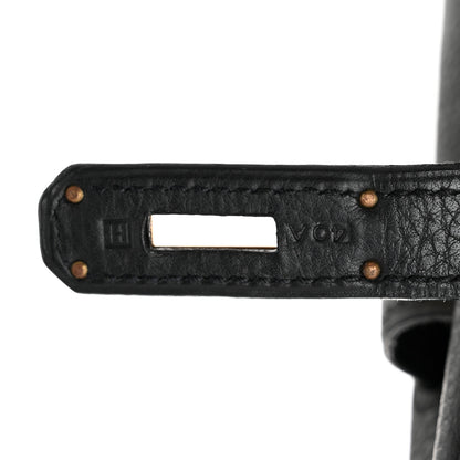 Hermes Fjord Birkin 35 Black 7 of 12