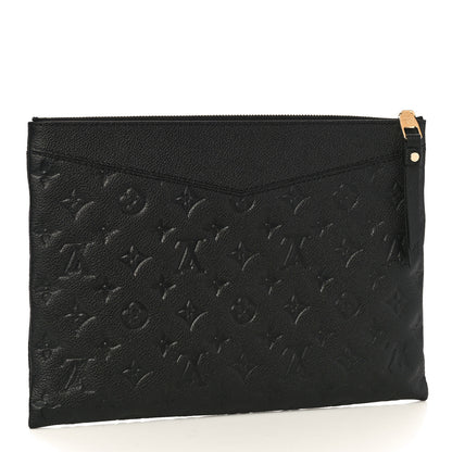 Louis Vuitton Empreinte Daily Pouch Black 3 of 9