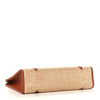 Louis Vuitton Raffia Monogram Giant Toiletry Pouch 26 Tan 4 of 11