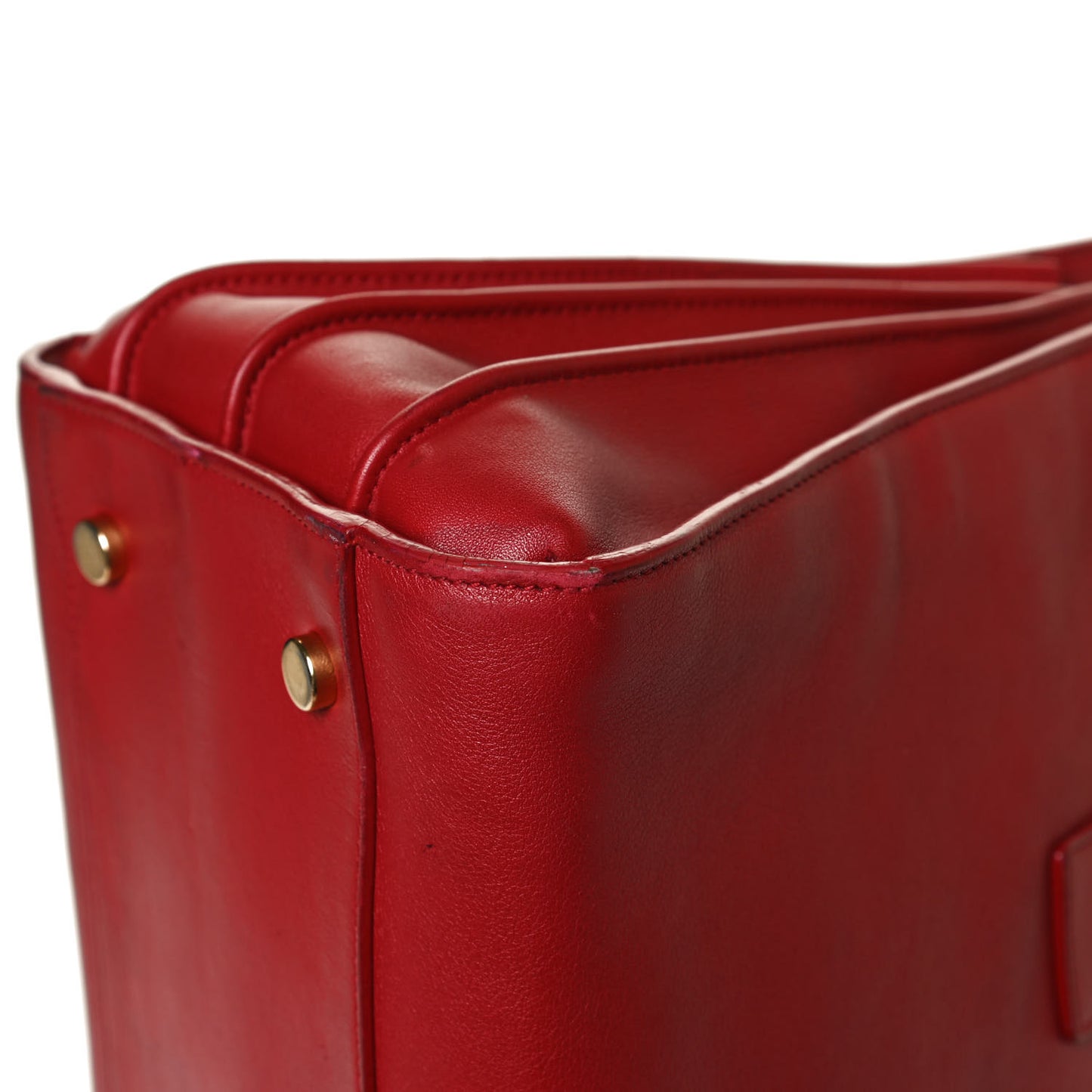 Calfskin Small Sac De Jour Lipstick Red