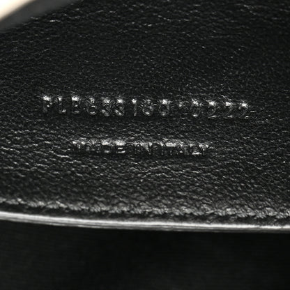 Saint Laurent Crinkled Calfskin Matelasse Monogram Baby Niki Chain Satchel Ivory 7 of 11