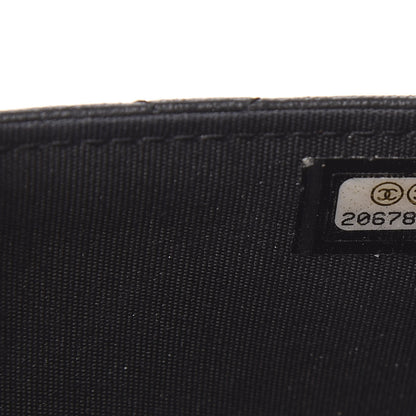 Chanel Lambskin Quilted Boy Wallet On Chain WOC Black 8 of 20